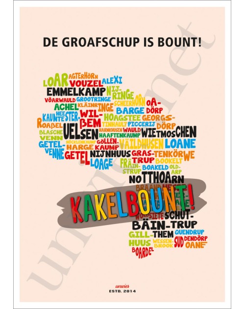 Poster "Kakelbount"
